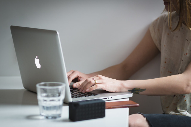audience research analytics laptop